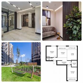 Продается 3-х комнатная квартира, 95 м²