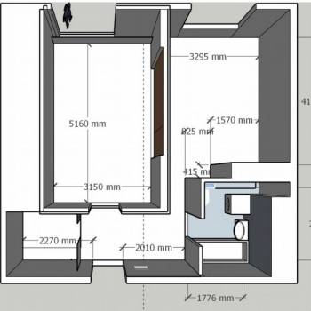 Продается 1-комнатная квартира, 46,4 м²