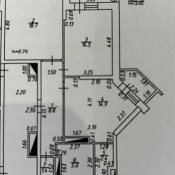 Продается 2-х комнатная квартира, 73,5 м²