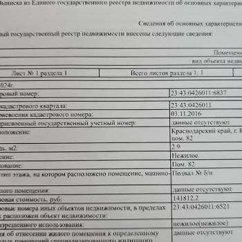 Продается Нежилое помещение, 2,9 м²