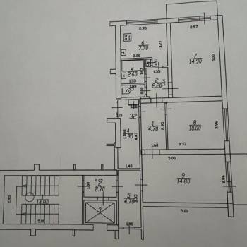 Продается 3-х комнатная квартира, 58,5 м²