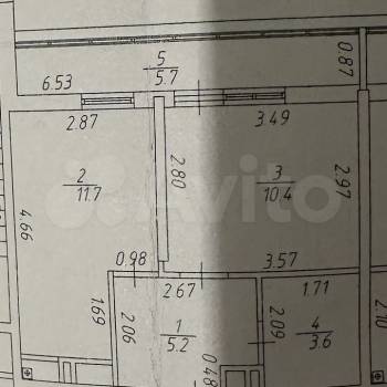 Сдается 2-х комнатная квартира, 36 м²