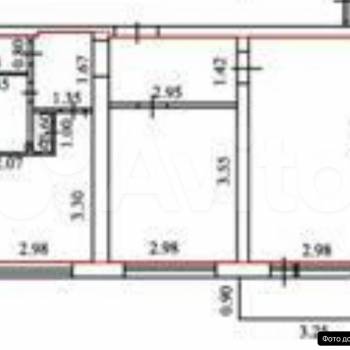 Продается 2-х комнатная квартира, 45 м²