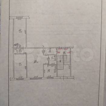 Продается 3-х комнатная квартира, 58 м²