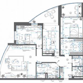 Продается 3-х комнатная квартира, 163 м²