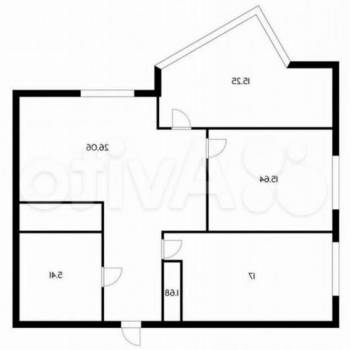 Продается 3-х комнатная квартира, 82 м²