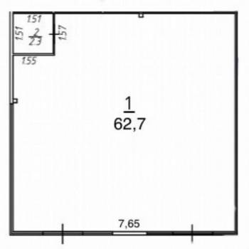 Сдается Нежилое помещение, 63 м²