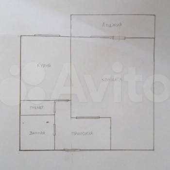 Сдается 1-комнатная квартира, 42 м²