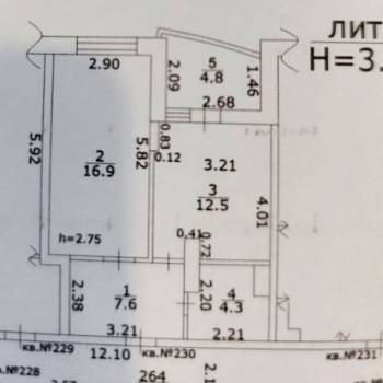 Сдается 1-комнатная квартира, 46,1 м²