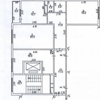 Продается 2-х комнатная квартира, 68,8 м²