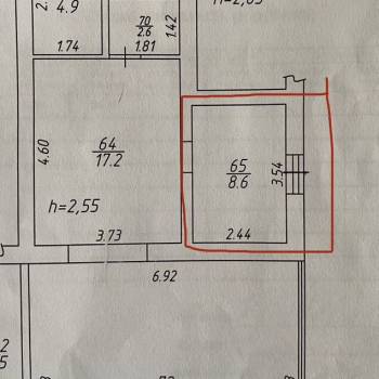 Сдается Торговое помещение, 8,6 м²
