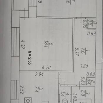 Продается 2-х комнатная квартира, 49,8 м²