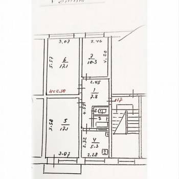 Продается 3-х комнатная квартира, 60,7 м²