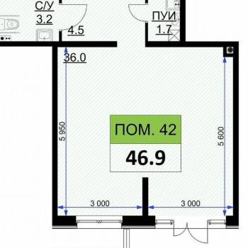 Сдается Нежилое помещение, 47 м²