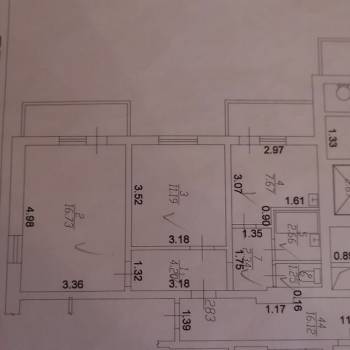 Продается 2-х комнатная квартира, 49,9 м²