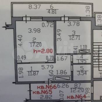 Сдается 1-комнатная квартира, 47 м²