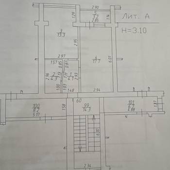 Продается 1-комнатная квартира, 39,4 м²