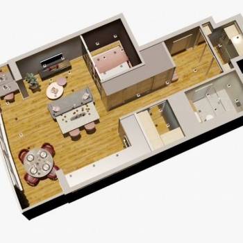 Продается 1-комнатная квартира, 45 м²