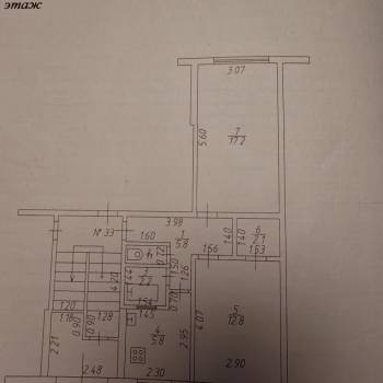 Продается 2-х комнатная квартира, 47 м²