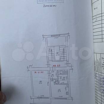 Продается 1-комнатная квартира, 30,1 м²