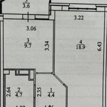 Продается 1-комнатная квартира, 37,7 м²
