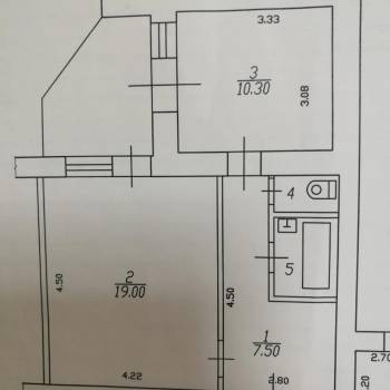 Сдается 1-комнатная квартира, 45 м²