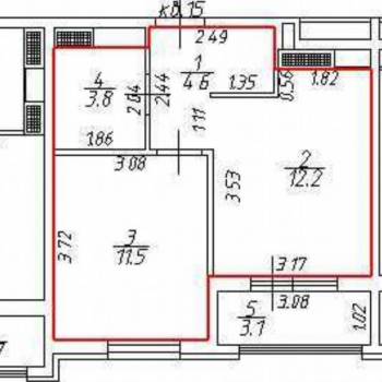 Сдается 1-комнатная квартира, 29 м²