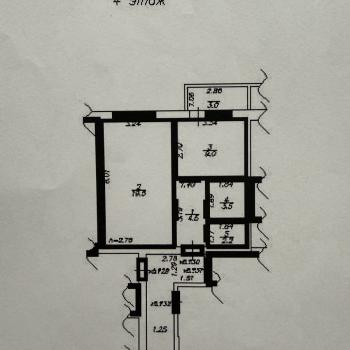 Продается 1-комнатная квартира, 41,7 м²