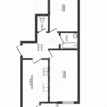 Продается 2-х комнатная квартира, 61 м²