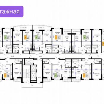 Продается 2-х комнатная квартира, 44 м²
