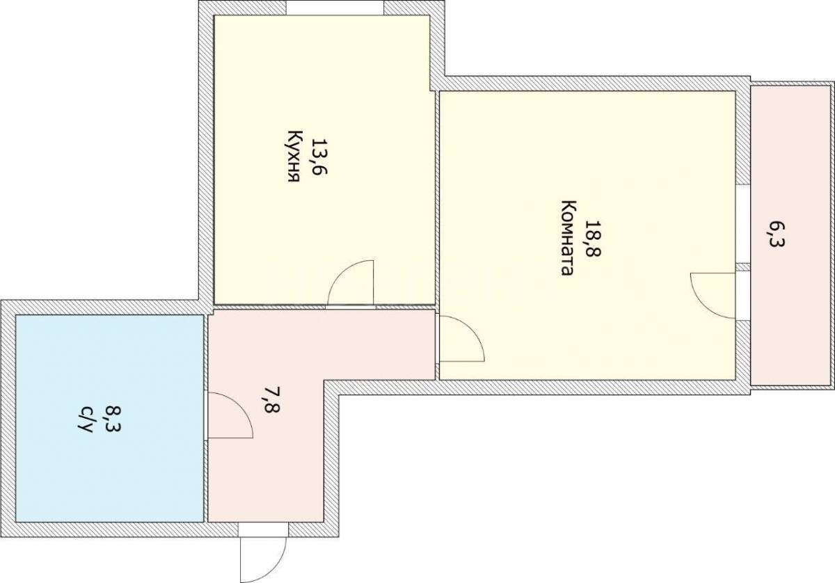 Продаю 1-комн. квартиру, Горхутор (ул. Соколова)