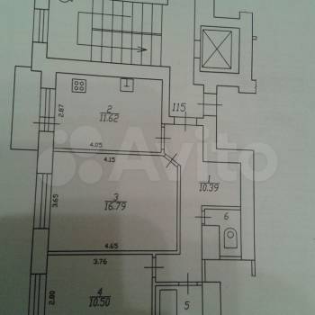 Продается 2-х комнатная квартира, 57 м²