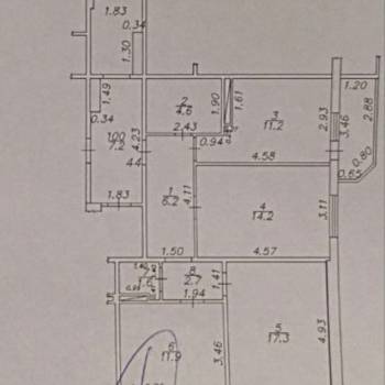 Продается 3-х комнатная квартира, 69,7 м²