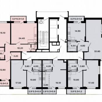 Продается 3-х комнатная квартира, 74,2 м²