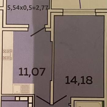 Продается 1-комнатная квартира, 36,7 м²