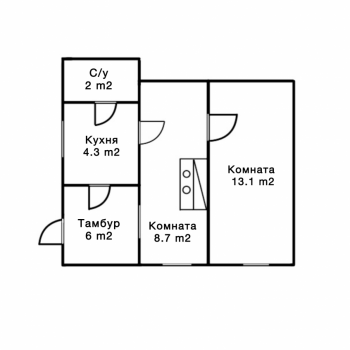 Продается Дом, 34,1 м²