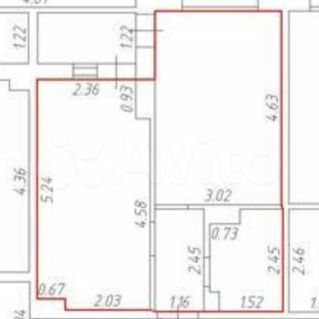 Продается 1-комнатная квартира, 38,1 м²