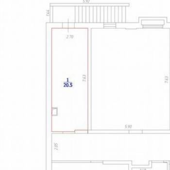 Продается Нежилое помещение, 20,5 м²