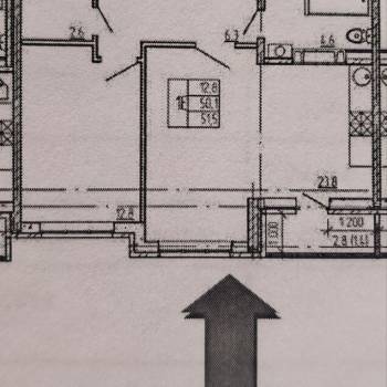Продается 2-х комнатная квартира, 50,4 м²