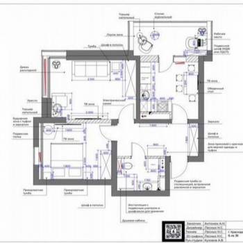 Сдается 2-х комнатная квартира, 60 м²