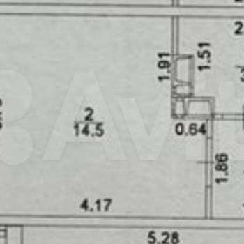 Продается 1-комнатная квартира, 23,4 м²
