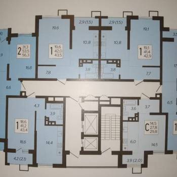 Продается 1-комнатная квартира, 45 м²
