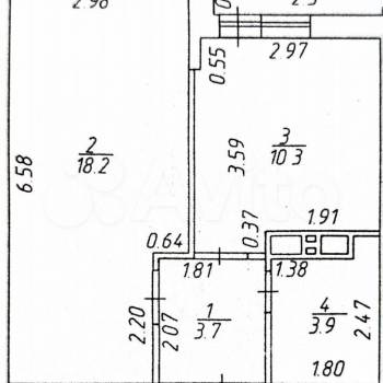 Сдается 1-комнатная квартира, 37,4 м²