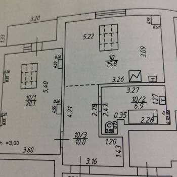 Продается 1-комнатная квартира, 53 м²