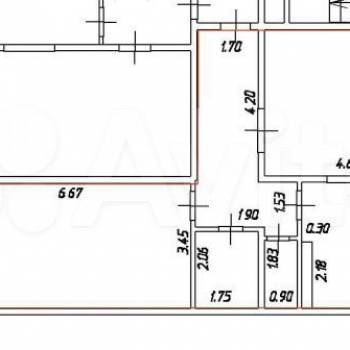 Сдается 2-х комнатная квартира, 69,5 м²