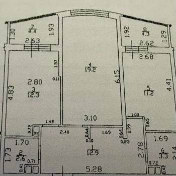 Продается 2-х комнатная квартира, 61,5 м²