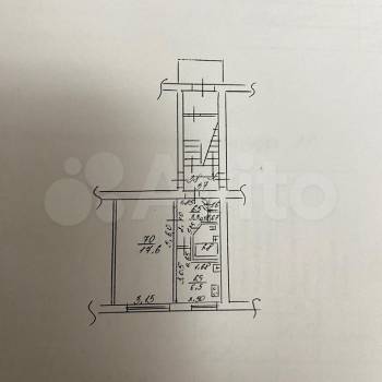 Сдается 1-комнатная квартира, 30,8 м²