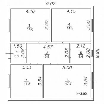 Продается Дом, 87 м²