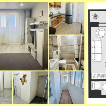 Сдается 1-комнатная квартира, 38,6 м²