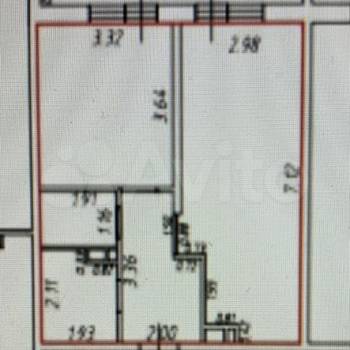 Продается 1-комнатная квартира, 43,5 м²